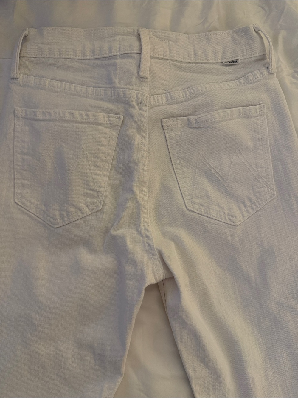 Mother High Waisted Rider Skimp Bootcut Jeans